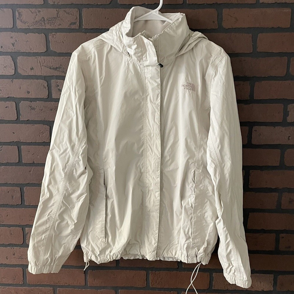 The North Face Hyvent Hooded Full Zip Windbreaker Jacket Size XL Women